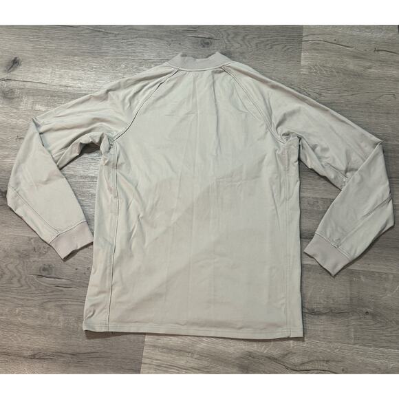 Zero Restriction Men’s Golf Base Layer L Mock Neck Long Sleeve Large Tan - Picture 5 of 7
